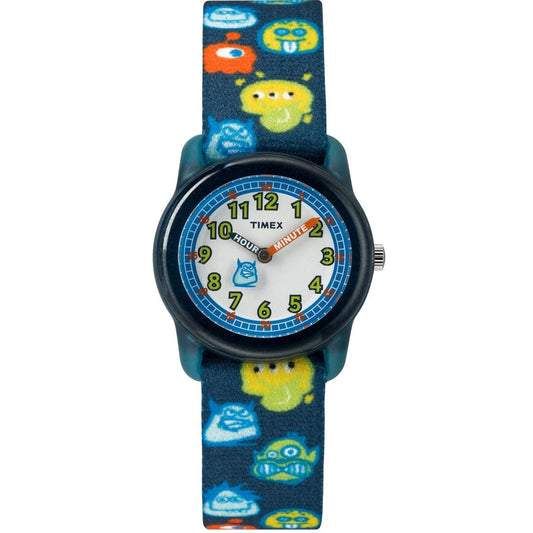 Timex Monster Time White Fabric Watch