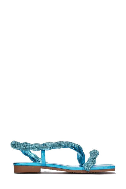 Vertria Rhinestone Sandals