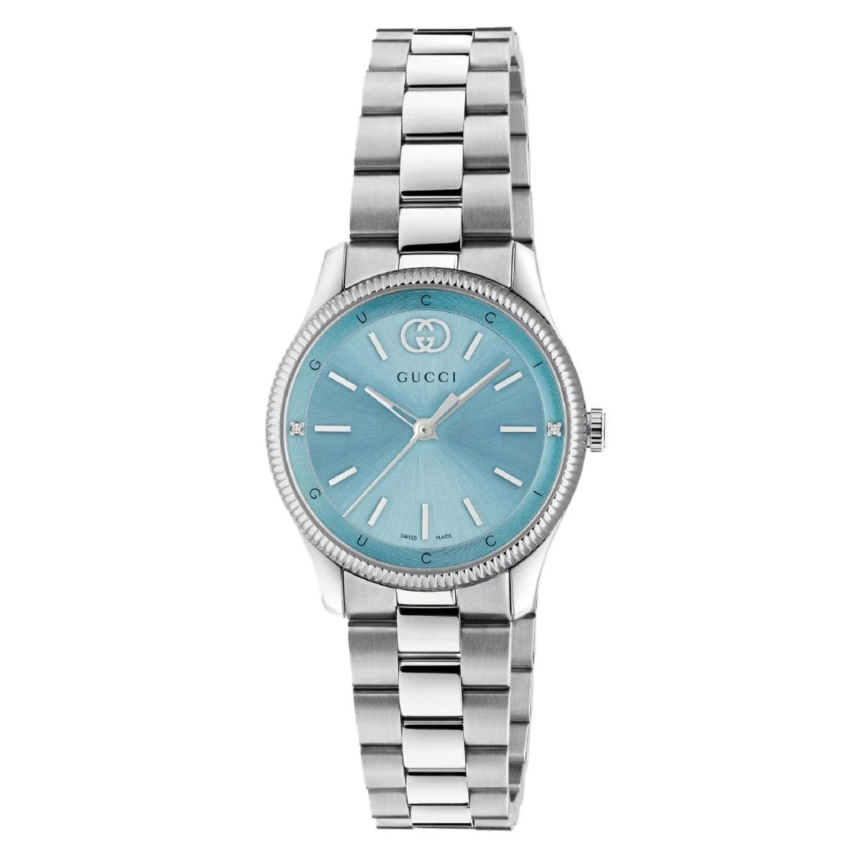 Gucci G-Timeless Blue Stainless Steel Watch
